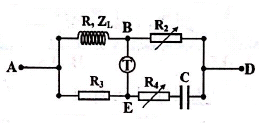 Để đo điện trở  của một cuộn dây, người ta dùng mạch cầu (ảnh 1)