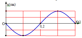 Một vật dao động điều hòa trên trục Ox. Hình bên là đồ thị biểu diễn (ảnh 1)