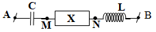 Đoạn mạch gồm tụ C nối tiếp với đoạn mạch X (X chứa 2 trong 3 (ảnh 3)