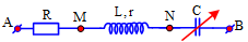 Đặt điện áp vào đoạn mạch AB như hình vẽ: điện trở R= 80 ôm (ảnh 1)