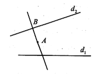 Trong không gian Oxyz, cho điểm A(2;2;1)  và đường thẳng d1:x/2=y-1/1=z-2/2 ,  . (ảnh 2)