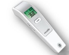 Trong công tác phòng chống dịch bệnh COVID-19 người ta thường dùng nhiệt kế điện tử đo trán để đo thân nhiệt nhằm sàng lọc những người có nguy cơ nhiễm bệnh. Thiết bị này hoạt động dựa trên ứng dụng nào (ảnh 1)