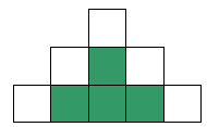 Phân số nào chỉ phần đã tô màu của hình dưới đây  (ảnh 1)
