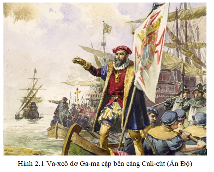 Ngày 20/5/1489,đoàn thám hiểm của Va-xcô đơ Ga-ma đặt chân đến Cali-cút (Ấn Độ) (ảnh 1)