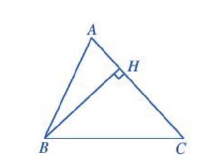 Cho tam giác ABC có AB = c, AC = b, BC = a. Kẻ đường cao BH.  a) Tính BH theo c và sin A.  b) Tính diện tích S của tam giác ABC theo b, c, và sin A (ảnh 1)