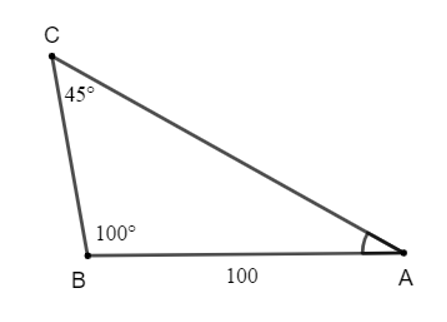 a) Độ dài các cạnh AC, BC;  b) Diện tích tam giác ABC (ảnh 1)