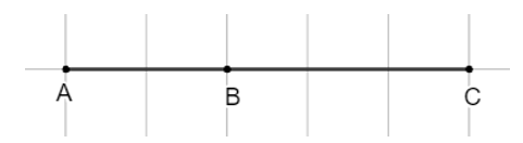 Cho A, B, C là ba điểm thẳng hàng, B nằm giữa A và C. Viết các cặp vectơ cùng hướng, ngược hướng trong những vectơ sau (ảnh 1)