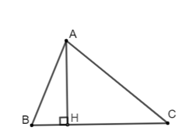 Cho tam giác nhọn ABC, kẻ đàng cao AH. Chứng minh rằng (ảnh 1)