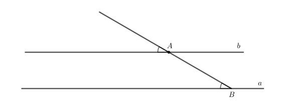 Dùng góc vuông hay góc 30o của êke (thay cho góc 60o) để vẽ đường thẳng đi qua A và song song với đường thẳng a cho trước (ảnh 4)