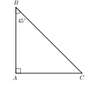Tam giác vuông có hai cạnh bằng nhau được gọi là tam giác vuông cân.  Hãy giải thích các khẳng định sau (ảnh 2)
