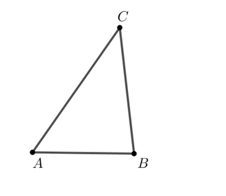 Vẽ tam giác khi biết độ dài ba cạnh  Vẽ tam giác ABC có AB = 4cm, BC = 5cm, CA = 6cm.n (ảnh 18)