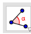 Vẽ tam giác ABC có AB = 6 cm, góc BAC = 50 độ, góc ABC = 60 độ.  Gợi ý: Vẽ góc BAB' = 50 độ (theo ngược chiều kim đồng hồ), (ảnh 5)