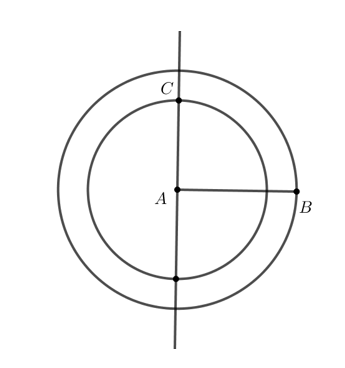 a) Sử dụng phần mềm Geogebra, em hãy vẽ tam giác ABC vuông tại A, AB = 4 cm,  AC = 3 cm và lưu thành một tệp có đuôi png (ảnh 7)