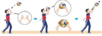 So sánh kĩ thuật chuyền bóng cao tay và kĩ thuật chuyền bóng thấp tay (ảnh 2)