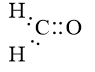 Công thức của CH2O có thể biểu diễn ở dạng công thức (ảnh 2)