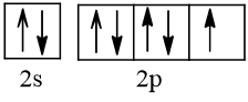 Viết ô orbital của lớp electron ngoài cùng  (ảnh 2)