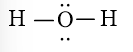 Viết công thức Lewis cho các phân tử H2O và CH4 (ảnh 1)