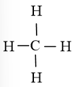 Viết công thức Lewis cho các phân tử H2O và CH4 (ảnh 2)