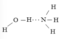 Viết các khả năng tạo thành liên kết hydrogen  (ảnh 1)