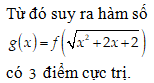 Cho hàm số bậc bốn y=f(x). Đồ thị hình bên dưới là đồ thị của đạo hàm f'(x). (ảnh 4)
