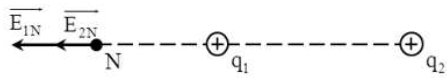Hai điện tích \[{q_1} = {q_2} = 5nC\], đặt tại hai điểm A và B cách nhau 8cm (ảnh 1)