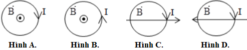 Một khung dây dẫn tròn, cứng, đặt trong từ trường (ảnh 1)