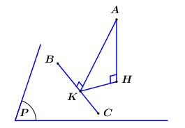 Trong không gian Oxyz, cho ba điểm A(1; 1; 1), B(2; 1; 0), C(2; 0; 2) (ảnh 1)