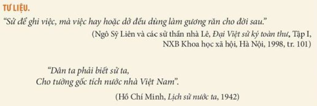 Thảo luận về các ý kiến được trích dẫn ở Tư liệu (tr. 16) để làm rõ vai trò và (ảnh 1)