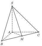 Cho hình chóp S.ABC có đáy là tam giác ABC vuông cân tại A, (ảnh 1)