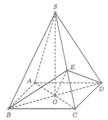 Cho hình chóp đều S. ABCD có đáy ABCD là hình vuông cạnh bằng a căn bậc 2 2 (ảnh 1)