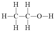 Những nguyên tử hydrogen nào trong phân tử ethanol (CH3CH2OH) không tham gia vào liên kết hydrogen? Vì sao? (ảnh 1)