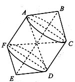 Trong mặt phẳng cho một hình lục giác đều cạnh bằng 2 (ảnh 1)