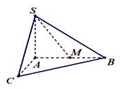 Cho hình chóp S.ABC có đáy là tam giác vuông tại A, AB = 3a, AC = 6a (ảnh 1)