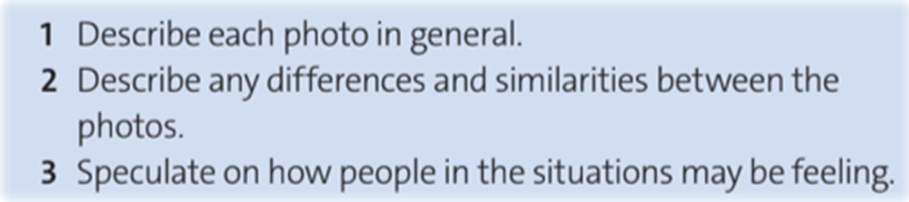 Work in pairs. Take turns to compare and contrast photos A and B. (Làm việc theo cặp. Lần lượt so sánh và đối chiếu ảnh A và B) (ảnh 2)