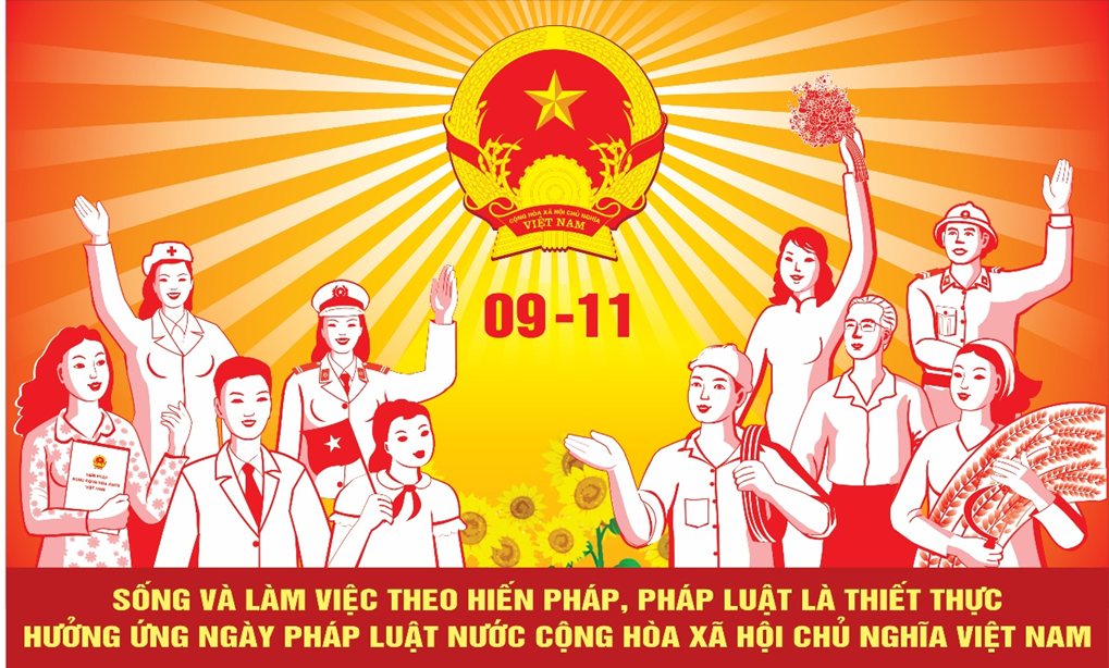 Em hãy thiết kế một sản phẩm nhằm tuyên truyền, phổ biến đến bạn bè, người thân về Hiến pháp nước Cộng hòa xã hội chủ nghĩa Việt Nam. (ảnh 2)