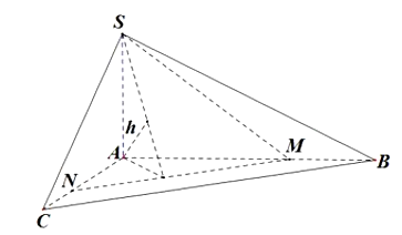 Cho hình chóp S.ABC có đáy là tam giác vuông tại A, AB = 3a, AC = 6a (ảnh 2)