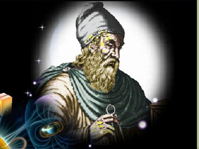 Archimedes (287 TCN – 212 TCN) được nhà vua giao nhiệm vụ tìm ra vương miện bằng vàng có bị pha thêm bạc hay không. Giai thoại kể rằng ông đã tìm ra lời giải trong lúc tắm.  (ảnh 1)