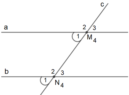 a) Cho một ví dụ về hai góc kề nhau, hai góc kề bù, hai góc đối đỉnh. (ảnh 4)