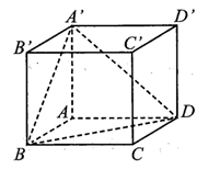 . Gọi V là thể tích của hình lập phương ABCD.A’B’C’D’ (ảnh 1)
