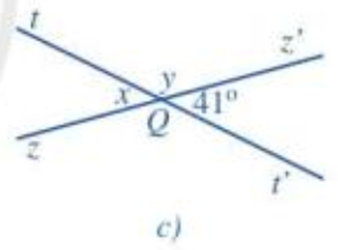 Tìm số đo: a) Góc mOp trong Hình 22a; b) Góc qPr trong Hình 22b; c) x, y trong Hình 22c. (ảnh 4)