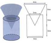Một nút chai thủy tinh là một khối tròn xoay  , một mặt phẳng đi qua trục của  (ảnh 1)