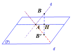 Trong không gian với hệ trục tọa độ vuông góc Oxyz, cho đường thẳng  d:x/1=(y+1)/2=(z-2)/-1 và mặt phẳng (P): x+y+z=3  (ảnh 1)