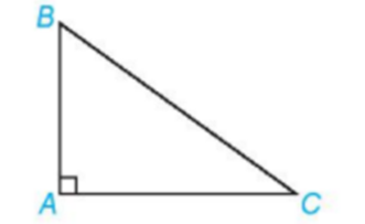 Cho hai câu sau: P: “Tam giác ABC là tam giác vuông tại A”; Q: “Tam giác ABC có  (ảnh 1)