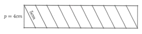 Một sợi dây được quấn đối xứng đúng 10 vòng quanh một ống trụ tròn đều có bán kính  R=2/pi cm. . (ảnh 2)