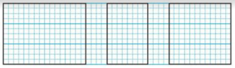 Vẽ hình chữ nhật và hình vuông (theo mẫu): (ảnh 1)