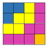 Ghép bốn tấm bìa trong hình bên thành một hình vuông (ảnh 2)