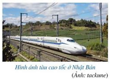 Bài 6 trang 68 Sách giáo khoa Toán lớp 7 Tập 1: Một loại tàu cao tốc hiện nay ở Nhật Bản  (ảnh 1)