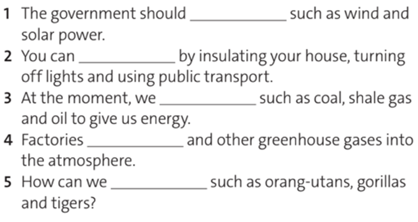 Complete the sentences with the correct form of collocations from exercise 3. (Hoàn thành các câu với dạng đúng của các cụm từ trong bài tập 3) (ảnh 1)