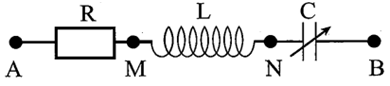 Đặt điện áp uAB=30cos(100pi.t) (V) vào hai đầu đoạn mạch AB (ảnh 1)