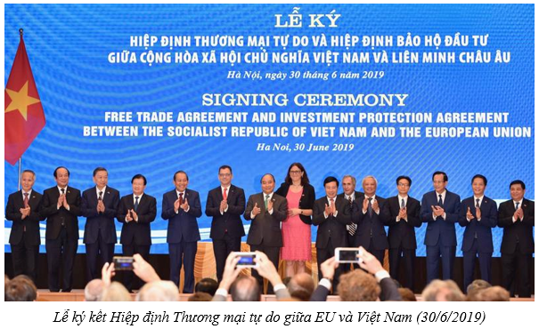 Thu thập thông tin về mối quan hệ thương mại giữa Việt Nam và EU. (ảnh 1)